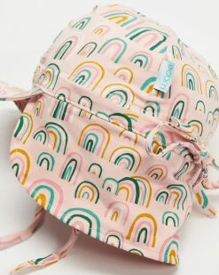 Buy ✨ Acorn Kids Falling Rainbow Flap Hat - Babies Pink ⌛ -Baby Online store http3A2F2Fstatic.theiconic.com .au2Fp2Facorn kids 1732 8351431 3