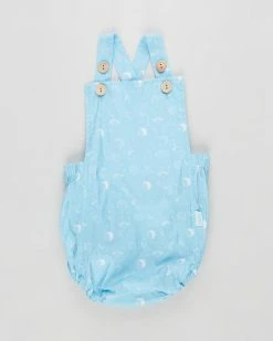 Buy ⌛ Acorn Kids Night Sky Romper - Babies Light Blue ❤️