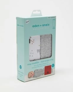 Outlet 😍 Aden & Anais 2-Pack Snug Swaddles Savannah Spots 🥰