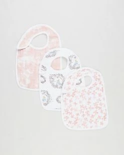 Wholesale 🌟 Aden & Anais 3-Pack Snap Bibs Birdsong 😍