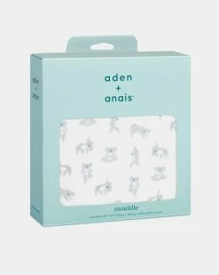 Promo 👏 Aden & Anais Single Swaddle Zen Koalas 🛒 -Baby Online store http3A2F2Fstatic.theiconic.com .au2Fp2Faden anais 4549 3784331 4