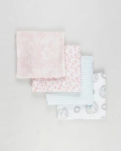 Wholesale ✨ Aden & Anais Classic 4-Pack Swaddles Birdsong Classic ⌛