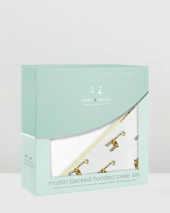 Discount 🎉 Aden & Anais Muslin & Hooded Towel Set Jungle Jam 👏