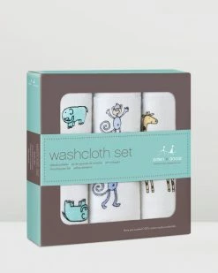 Cheap ✨ Aden & Anais 3 Pack Washcloths Jungle Jam 🌟