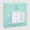 Best Pirce 🔥 Aden & Anais Classic 4-Pack Swaddles Now & Zen 👏