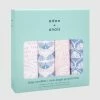 Promo 🥰 Aden & Anais Classic 4-Pack Swaddles Deco 🔥