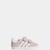 Best Pirce 👏 Adidas Originals Gazelle Self-Fastening Strap Infant Pink/White 💯