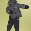 Outlet 😍 Adidas Originals Sport Collection Hoodie Set - Babies Topgrey 🎁
