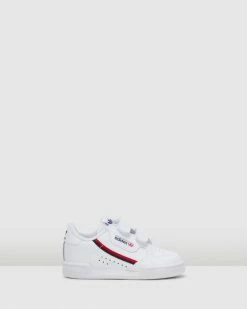 Discount 🥰 Adidas Originals Continental 80 Infant White/Red/Navy ⌛