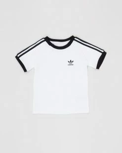 Budget 🧨 Adidas Originals 3-Stripes Tee - Babies White & Black ✨