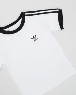 Budget 🧨 Adidas Originals 3-Stripes Tee - Babies White & Black ✨ -Baby Online store http3A2F2Fstatic.theiconic.com .au2Fp2Fadidas originals 1952 269978 3