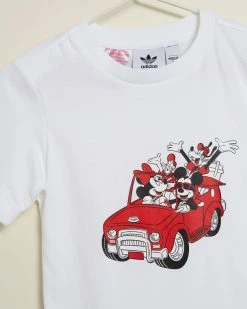 Buy 🎉 Adidas Originals Disney Mickey & Friends Shorts & Tee Set - Babies-Kids White & Black ❤️ -Baby Online store http3A2F2Fstatic.theiconic.com .au2Fp2Fadidas originals 3217 1883541 4