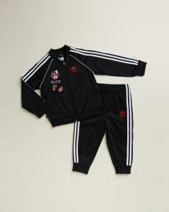 New 😉 Adidas Originals Disney Mickey & Friends SST Set - Babies Black ✔️