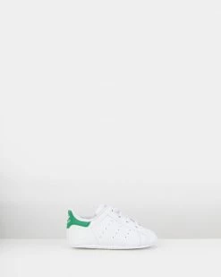 Wholesale 🔥 Adidas Originals Stan Smith Crib White/Green 🤩
