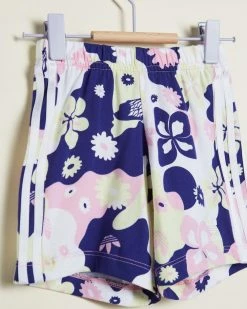 Hot Sale ⌛ Adidas Originals Flower Print Shorts & Tee Set - Babies-Kids True Pink & Almost Lime 💯 -Baby Online store http3A2F2Fstatic.theiconic.com .au2Fp2Fadidas originals 4015 5483541 5