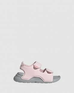 Outlet 👏 Adidas Performance Swim 🩴 Sandal Infant Pink/Grey ⭐