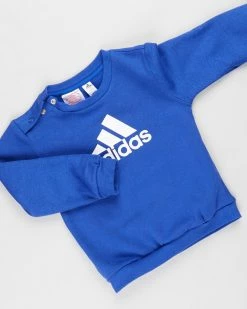 Outlet 🔥 Adidas Performance Essentials Logo Fleece Set - Babies Blue&White 🔔 -Baby Online store http3A2F2Fstatic.theiconic.com .au2Fp2Fadidas performance 7096 2621821 3