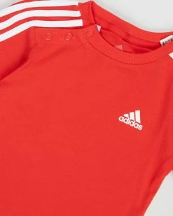 Coupon 💯 Adidas Performance 3-Stripes Sport Set - Babies Red,White,Navy 💯 -Baby Online store http3A2F2Fstatic.theiconic.com .au2Fp2Fadidas performance 8317 6564541 3