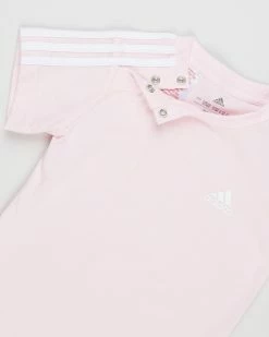 Budget 🛒 Adidas Performance 3-Stripes Sport Set - Babies Pink, Black&White ❤️ -Baby Online store http3A2F2Fstatic.theiconic.com .au2Fp2Fadidas performance 8678 2664541 3