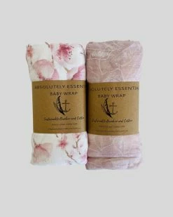 Discount ⭐ Anchor & Arrow Twin Bamboo Swaddle Set Cherry Blossom & Pink Palm ⭐
