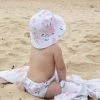 Hot Sale 🔔 Anchor & Arrow Reusable Swim Nappy & Hat Set PRETTY PEONY ⭐