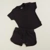 Brand new 😍 Animal Crackers SS Tee and Shorts Set - Babies-Kids Black 👏