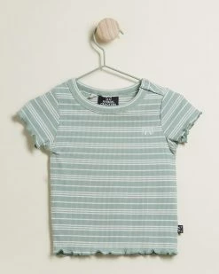 Budget ✔️ Animal Crackers Balmy Rib Tee - Babies-Kids Stripe ⭐