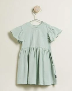 Hot Sale 🎁 Animal Crackers Frill 👗 Dress - Babies-Kids Mint 🎁