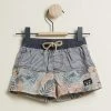 Promo 👏 Animal Crackers Panelled Palm Shorts - Kids Print ✨