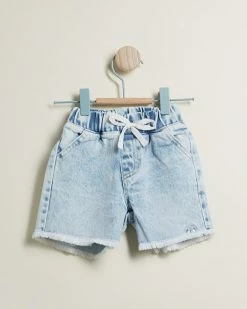 Discount ✔️ Animal Crackers Theory Shorts - Babies Light Blue 😉