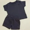 Budget ⌛ Animal Crackers SS Tee and Shorts Set - Babies-Kids Navy ⭐