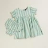 Top 10 ✨ Animal Crackers Santa Fe 👗 Dress Set - Babies Mint 😍