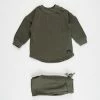 Outlet 🧨 Animal Crackers Clover Crew & Pants Set - Babies Khaki 🤩