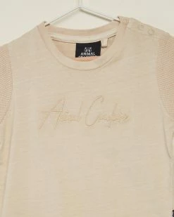 Best Sale ✔️ Animal Crackers Waffle Shorts & Tee Set - Babies-Kids Tan 💯 -Baby Online store http3A2F2Fstatic.theiconic.com .au2Fp2Fanimal crackers 9089 9176041 4