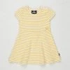 Cheap ✔️ Animal Crackers Focal 👗 Dress - Babies-Kids Yellow Stripe 🛒