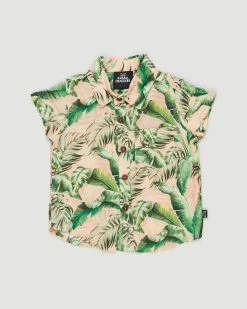 Promo 🛒 Animal Crackers Sunset SS 👚 Shirt - Babies-Kids Print 🌟