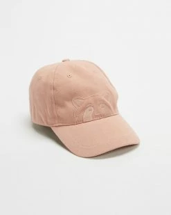 Coupon 🥰 Animal Crackers Logo Hat - Babies Pink 🎁