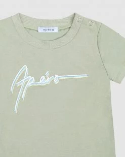 Cheapest 🌟 Apero Label Little Apéro Cali Embroidered Tee Melon Green / Multi 🎁 -Baby Online store http3A2F2Fstatic.theiconic.com .au2Fp2Fapero label 5992 5351641 2