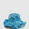 Best Sale 👏 Aqua Blu Kids Argos Lycra Bucket Hat - Babies 🔥
