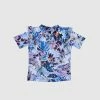 Budget 🔔 Aqua Blu Kids Iris Flutter Short Sleeve Rash Vest - Babies 🎉