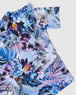 Budget 🔔 Aqua Blu Kids Iris Flutter Short Sleeve Rash Vest - Babies 🎉 -Baby Online store http3A2F2Fstatic.theiconic.com .au2Fp2Faqua blu 1032 5248811 3