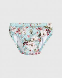 Hot Sale ✨ Aqua Blu Kids Primrose Swim Nappy - Babies 👍