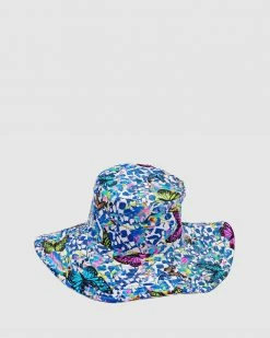 Best Sale ⭐ Aqua Blu Kids Mariposa Lycra Hat - Babies 👏