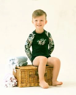 Deals ✔️ Aqua Blu Kids Sumatra Long Sleeve Rash Vest - Babies 💯