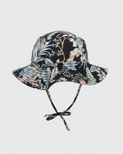 Buy 🎉 Aqua Blu Kids Sumatra Lycra Bucket Hat - Babies 👏