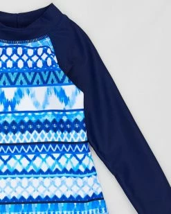 New 💯 Aqua Blu Kids Riviera Long Sleeve Rash Vest - Babies 😉 -Baby Online store http3A2F2Fstatic.theiconic.com .au2Fp2Faqua blu 5122 928599 4