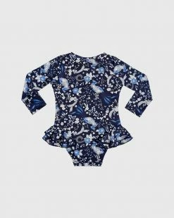 Brand new 💯 Aqua Blu Kids Peregrine Long Sleeve One Piece - Babies 👍 -Baby Online store http3A2F2Fstatic.theiconic.com .au2Fp2Faqua blu 5239 7951041 3