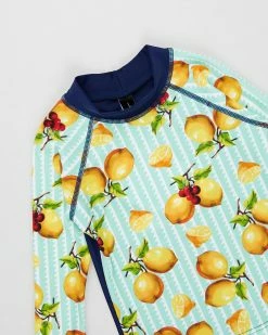 Cheap ❤️ Aqua Blu Kids Lemonade Long Sleeve Rash Vest - Babies 🛒 -Baby Online store http3A2F2Fstatic.theiconic.com .au2Fp2Faqua blu 5748 905959 3