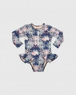 Buy 🎁 Aqua Blu Kids Indianic Long Sleeve One Piece - Babies 🌟