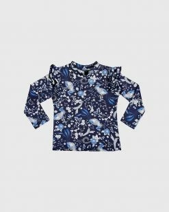 Flash Sale ⌛ Aqua Blu Kids Peregrine Long Sleeve Rash Vest - Babies 😍